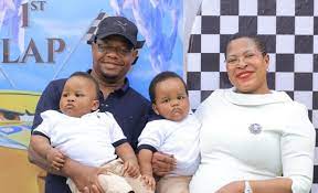 Photo of Speaker of Parliament Annet Anita Among Marks Twins’ First Birthday in Colorful Celebration