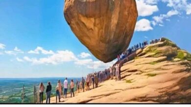 Photo of The Hanging Stone: Russia’s Gravity-Defying Natural Wonder