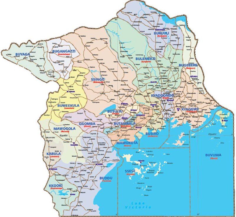 Controversial Uganda Map Sparks Outrage Over Buganda Omission – Uganda ...