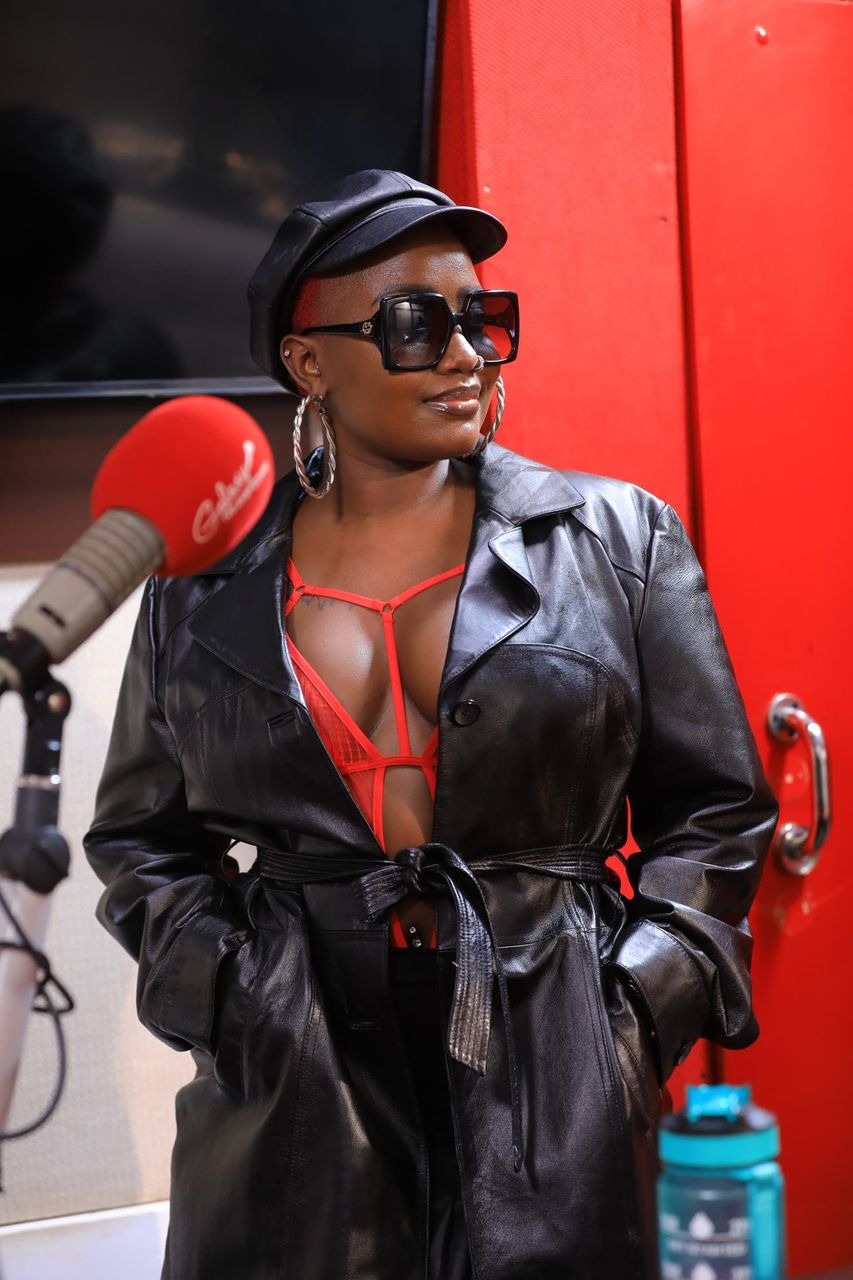 Lydia Jasmine dazzled Kampalans to sway them away from the effects of rains that left kampala streets submerged by water.