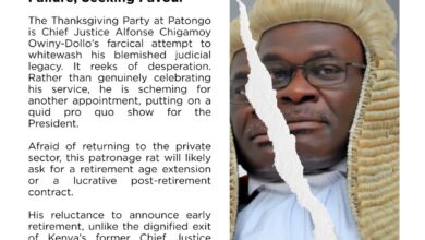 Photo of Uganda Law Society Boycotts Chief Justice’s Patongo Party Over Judiciary Independence Row