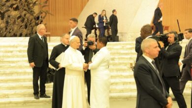 Photo of Speaker Anita Among Meets Pope Leo XIV in Vatican, Reaffirms Uganda’s Faith and Diplomacy Ties