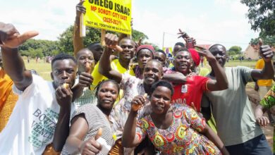 Photo of Isaac Orego duly nominated as NRM flag-bearer