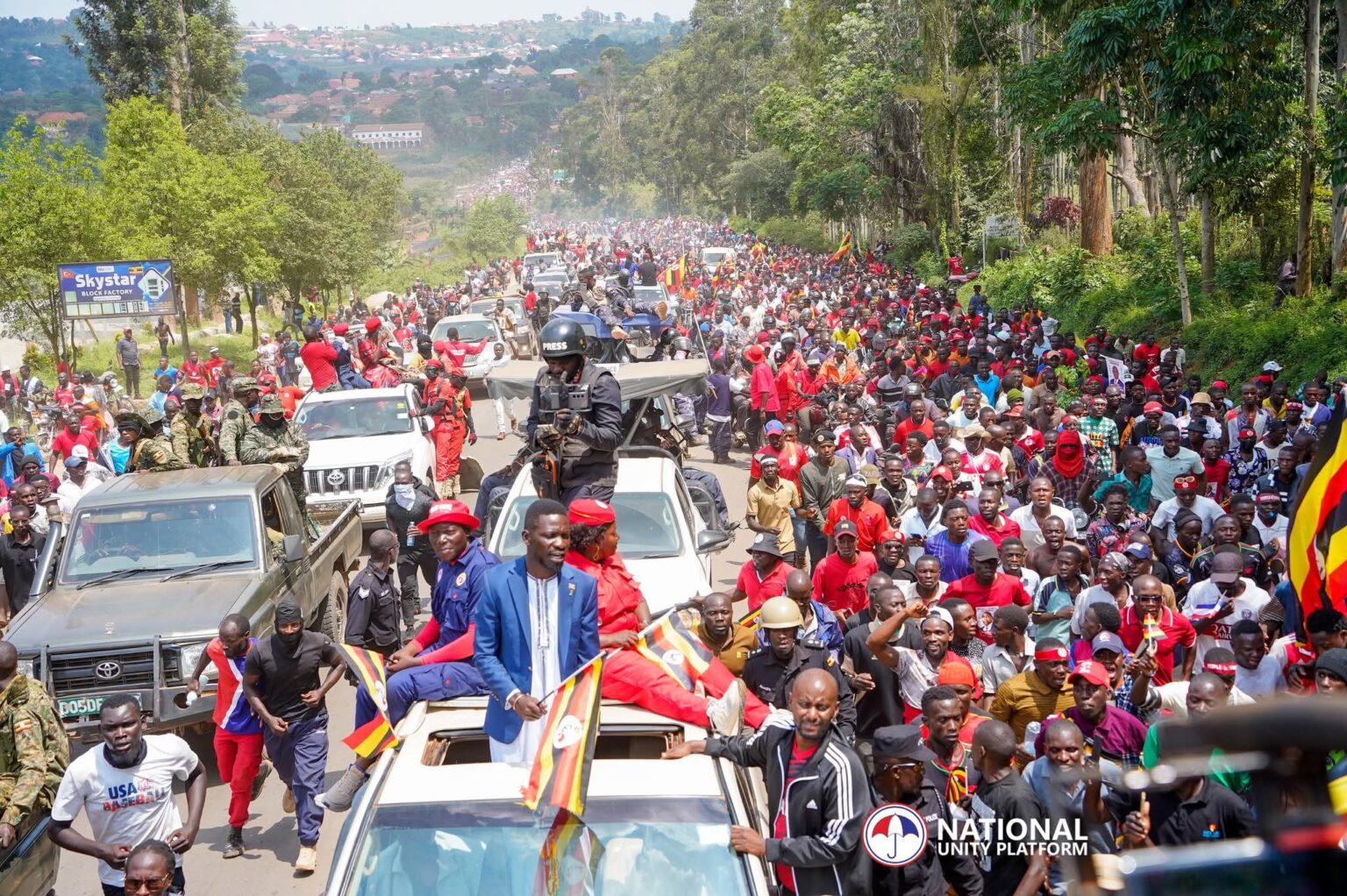 Uganda Rally Colours Kyagulanyi’s Masaka Rally Held Peacefully Amid Ongoing Outcry Over ...