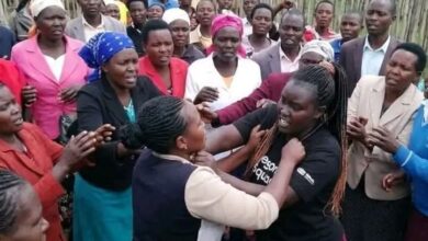 Photo of Church Duty Turns Chaotic: Two Women Clash Over Pastor’s Laundry in Kisii