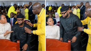 Photo of Nyamutoro Stands Firm Beside Kenzo During Museveni Swearing-In Ceremony