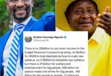 Photo of Ssemujju Blasts Museveni Government Over Budget Priorities, Says Social Sectors Are Being Neglected