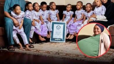 Photo of Malian Mother Halima Cissé’s Nine Children Break World Record as All Five-Year-Old Nonuplets Remain Alive