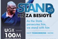 Photo of Bobi Wine Throws Weight Behind Besigye Fundraising Drive With Shs5 Million Contribution